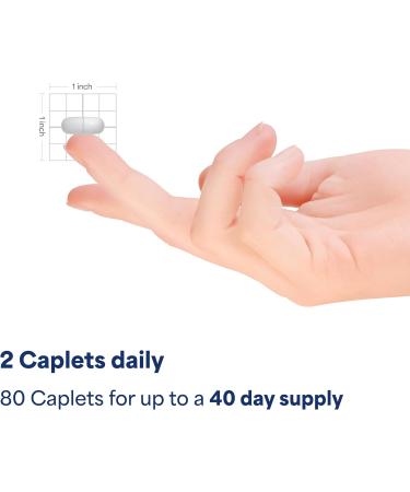 Puritan's Pride Advanced Glucosamine Chondroitin MSM With Vitamin D3 50mcg (2000 IU) Dietary Supplement for Joint Health 80 Coated Tablets Unflavored 80 count (Pack of 1) - Buy Online on GoSupps.com