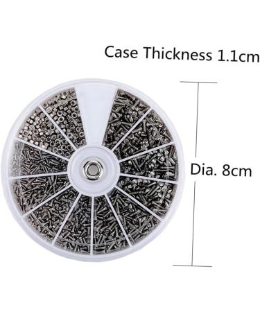 Gleavi 1200 pcs Glasses Repair Set - Rustproof Tools for Eyeglasses Sunglasses & Watches | Complete Screwdriver Kit for Repairs - Buy Online on GoSupps.com