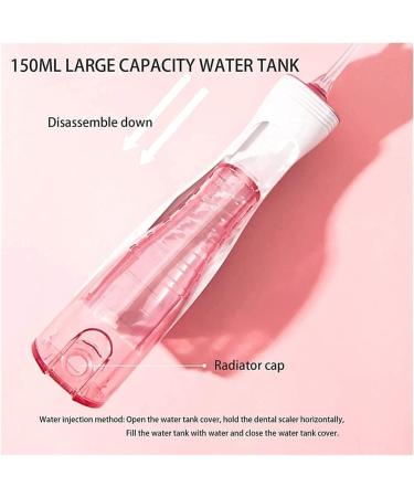 GeRRiT Cordless Water Flosser - IPX7 Waterproof Teeth Cleaner 3 Modes 360 Rotating Nozzle Portable Oral Irrigator with Smart Timing Function - Buy Online on GoSupps.com