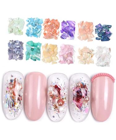 DOITOOL 3 Boxes Nail Art Decor Glass Ornaments Nail Art Craft Rhinestone Nail Art Supplies Nail Decorations for Nail Art Dimonties Gems Nail Rhinestones Nail Ornament Shell Accessories - Buy Online on GoSupps.com