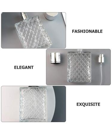 Lurrose 3pcs 100ml Square Perfume Bottles - Empty Glass Spray Atomizers for Perfume & Liquid | International Shipping - Buy Online on GoSupps.com