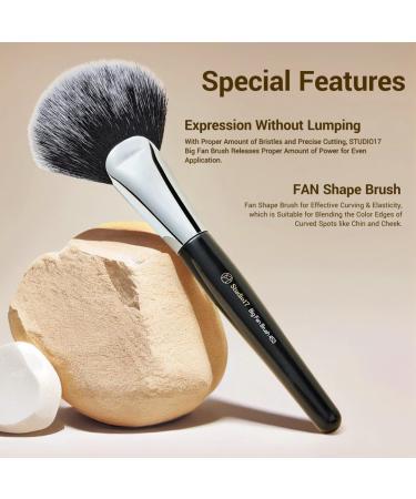 Big Fan Brush for Makeup | Professional Quality & Precision | Ideal for Makeup Artists & Beauty Enthusiasts - Buy Online on GoSupps.com