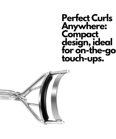 Vellichor Pain Free Handheld Eyelash Curler - Does not Pinch or Pull Eye Lashes - 3 Soft Silicone Replacement Pads Included - Buy Online on GoSupps.com