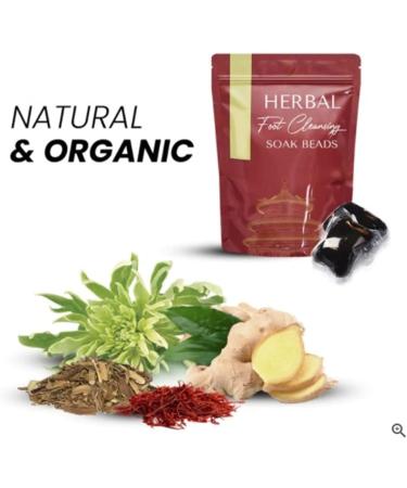 Herbal Detox&Shaping Cleansing Foot Soak Beads Herbal Detox and Shaping Foot Soak Beads Herbal Detox Cleansing Foot Soak Beads for Foot Care (3 Pack) - Buy Online on GoSupps.com