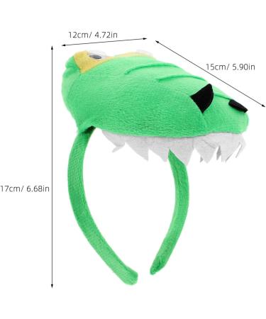 VALICLUD Dinosaur Headband Plush Dinosaur Hairband Animal Headband Novelty Dinosaur Hair Hoop Costume Party Headwear Birthday Hair Accessories - Buy Online on GoSupps.com