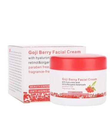 Anti-aging Moisturizer Cream Goqi Berries Revitalizing Anti Wrinkle Facial Cream Day and Night Cream Face Moisturizer Hydrating Wrinkle Cream for Women and Men