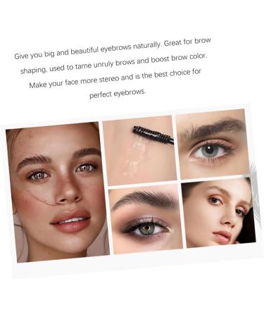 PLAFOPE 2pcs Eyebrow Shaping Liquid Clear Makeup Balm Brow Fixing Liquid Black Gel Makeup Brow Gel - Buy Online on GoSupps.com