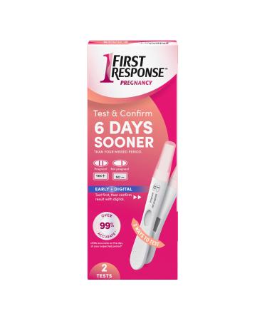 First Response Test & Confirm Pregnancy Test, 1 Line Test and 1 Digital Test Pack