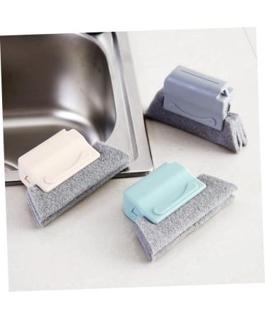 Solustrie Totwinkel Window Brush - Beige Scrubbing Cleaning Tool for Household Windows & Grooves (1 Pack) - International Shipping - Buy Online on GoSupps.com