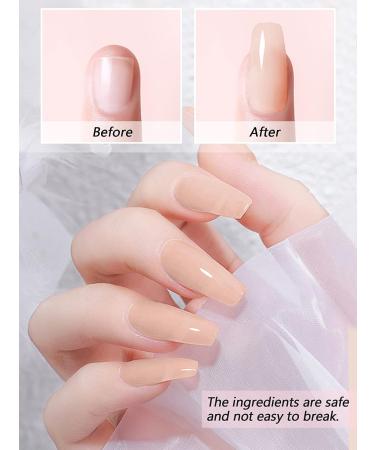 EBANKU Nude Acrylic Powder 120g - Professional Long-Lasting Nail Extension Powder - No Lamp Needed - Nude Pink - Buy Online on GoSupps.com