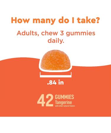 Nature Made ImmuneMAX Gummies 750mg Vitamin C + Zinc & Vitamin D3 5000 IU - 42 Tangerine Flavor Gummies - Buy Online on GoSupps.com