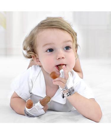 Elfzone Thumb Sucking Stop for Kids - Silicone Finger Guard for 1-4 Years - Adjustable Breathable Mesh Treatment Kit for Babies 12 Months - 4 Years - Buy Online on GoSupps.com