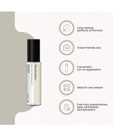 DEMETER Marshmallow Roll On Perfume Oil 0.33 Oz Long-Lasting 10 ml - Buy Online on GoSupps.com