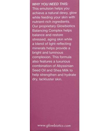 Glowbiotics MD Probiotic HydraGlow Cream Oil - Anti-Aging & Calming for All Skin Types - 1 Fl Oz - Buy Online on GoSupps.com