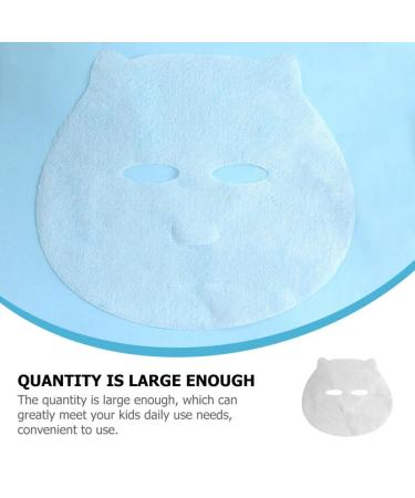 Minkissy 100pcs Skin Care Mask Sheets | Breathable Non-Woven Full Face Masks for All Ages | Beauty Tools for Girls Boys & Kids - Buy Online on GoSupps.com