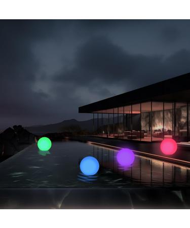 4-Piece Floating Pool Lighting Set | 16 RGB Color Change LED Lights | IP68 Waterproof with Remote Control | Perfect Children's Gift | Enhance Your Pool Experience - Buy Online on GoSupps.com