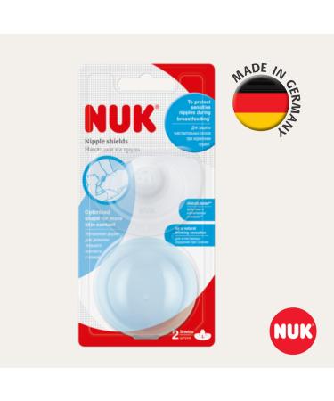 NUK Freestyle Beach Edition Silicone Soother - Orthodontic Shape for 18-36 Months (Pack of 2) - Blue | International Shipping Available - Buy Online on GoSupps.com