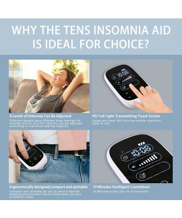 VENDELLA Sleep Aid Machine Portable Sleep Instrument Full Screen Touch Sleep Aid Device to Help Sleep Better Relief for Anxiety Depression Migraine - Buy Online on GoSupps.com