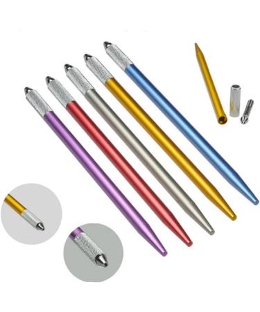 Beavorty 12 Pcs Microblading Pen Eyebrow Pen Microblading Makeup Eyebrow Pen Embroidery Pen - Buy Online on GoSupps.com