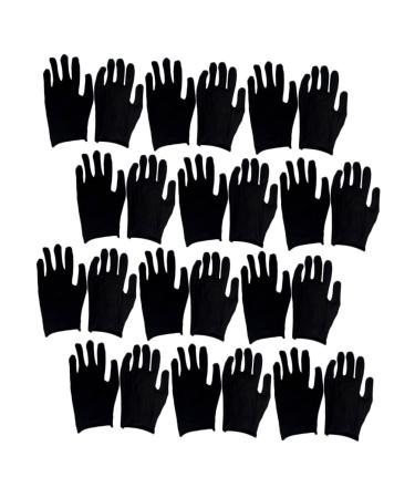 Ipetboom 36 Pairs Cotton Gloves Working Gloves Breathable Gloves Wear-resistant Gloves Black Gloves Anti-ligation Gloves Comfortable Gloves Non-slip Lotion Lining Man Work Clothes - Buy Online on GoSupps.com