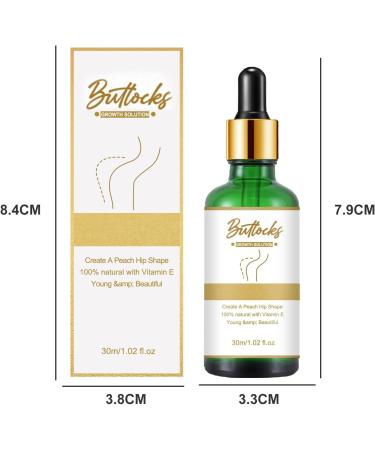Iunser Essential Buttock Oil 30ml | Natural Hip Tightening Oil for Women | Organic Herbal Massage Oil | Essential Oil Set (1 Pack) - Buy Online on GoSupps.com