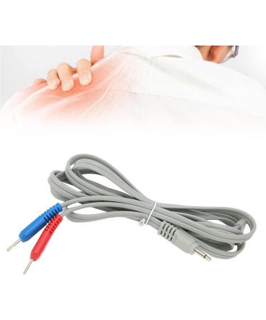 Electrode Cable for Massage Devices | 2 in 1 Pin Base Contact | Universal Compatibility with TENS & EMS Electrotherapy - Buy Online on GoSupps.com
