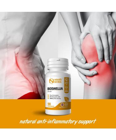 Boswellia Serrata 90 Vegan Capsules | 65% Boswellic Acid Joint Care Supplement - Buy Online on GoSupps.com