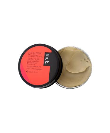 Muk Haircare Hard Muk Brutal Hold Styling Mud for Men - 1.7oz | Strong Hold & Low Sheen Finish Hair Product - Buy Online on GoSupps.com