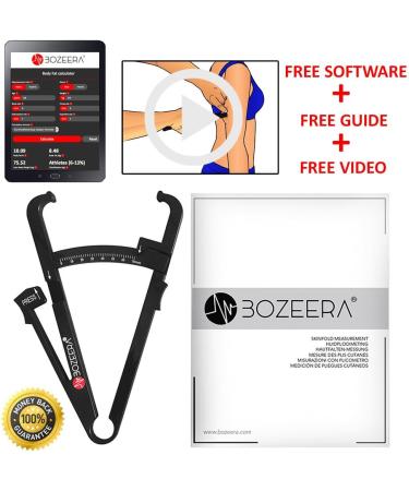 Buy Body Fat Pliers - Body Fat Measuring Device with Free Software Video Instructions & German Manual | Bozera  - Buy Online on GoSupps.com