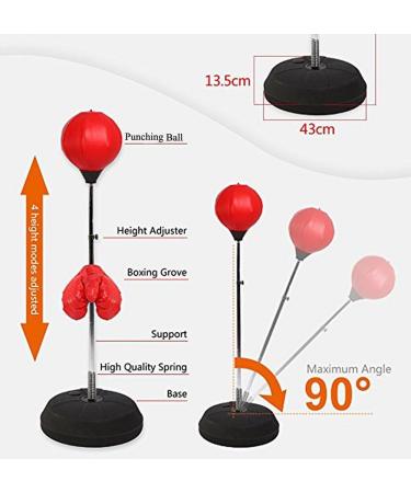 Vinmax Standing Punching Bag with Boxing Gloves | Speed Bag Boxing Set | Free 3-5 Day Delivery - Buy Online on GoSupps.com