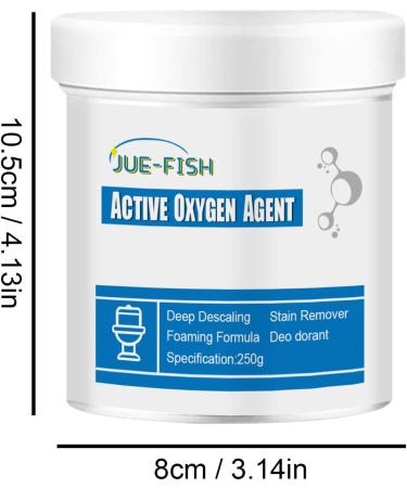 Toilet Active Oxygen Agent Touch Free Fizzy Foam Toilet Cleaner Splash Toilet Cleaner Foaming Powder Powerful Pipe Dredging Agent for Cleaning Toilet Drains No Peculiar Smell (2PC) - Buy Online on GoSupps.com