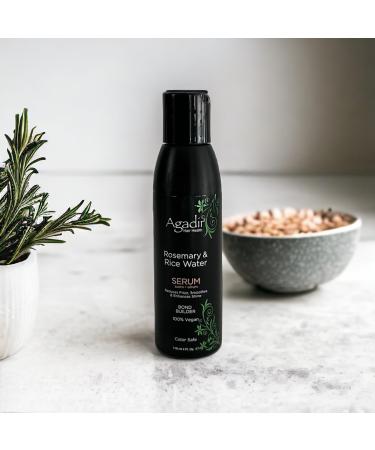 Buy Agadir Rosemary & Rice Water Hair Serum 4 oz - Nourish & Strengthen Hair | International Shipping Available - Buy Online on GoSupps.com