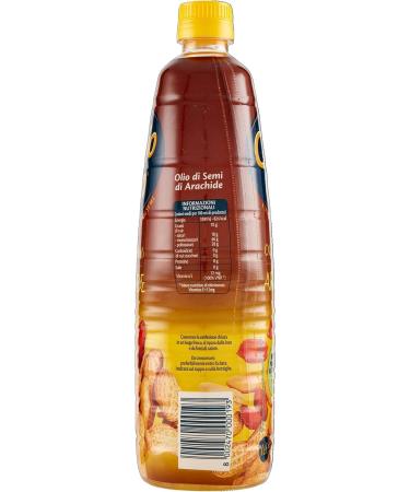 Italian Gourmet E.R. Carapelli Giglio Oro Peanut Seed Oil 100% Italian Food Grade 6 x 1 l + Italian Gourmet Pulp 400 g - Buy Online on GoSupps.com