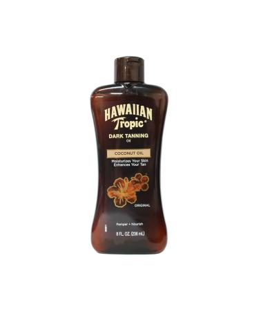 Hawaiian Tropic Dark Tanning Oil  Original 8 fl oz (237 ml)