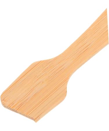  PACKOVE PACKOVE 5 Pieces Spatula for Facial Mask Eye Mask Massage Spoon Face Mask Spoon Skin Care Spatula Makeup Spatula Small Facial Spatula Makeup Mixing Spoons Light Brown Wooden - Buy Online on GoSupps.com