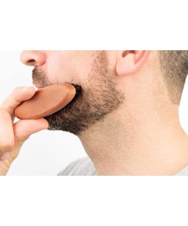 REMOS Vegan Plant Fibre Beard Brush - Local Pear Wood Handle - Buy Online on GoSupps.com