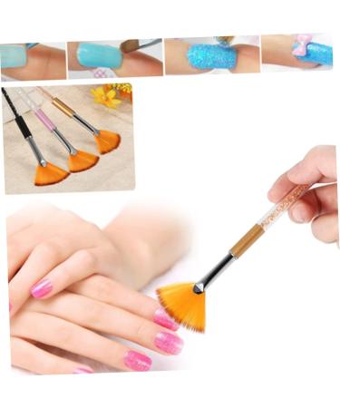 FOMIYES 1pc Tools Drill Nail Art Pen Nail Art Pen Kit Nail Art Liner Nail Art Brush Loose Powder Manicure Size 1 Pink - Buy Online on GoSupps.com