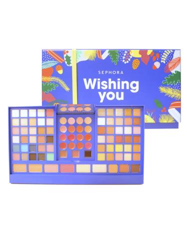 Sephora Collection Wishing You Blockbuster Multi-Use Makeup Palette 88 Shades - Highlighters  Bronzers  Eyeshadows  Eyeliners  Brow Powders  Lip Glosses - Buy Online on GoSupps.com