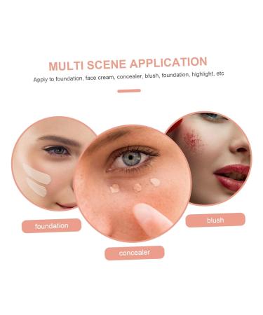 Buy Minkissy 2 Sets Travel Makeup Brush Kit - Foundation Lip & Powder Applicators for Women - Mini Aluminum Tube Cosmetics - Buy Online on GoSupps.com