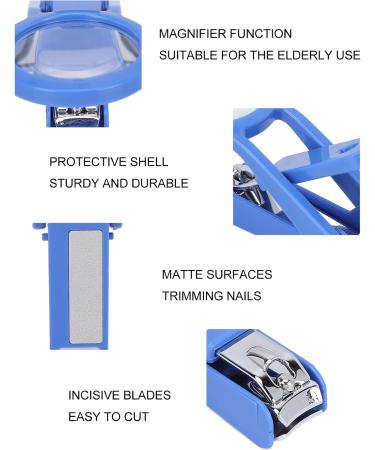 Elderly Stainless Steel Nail Clipper with Adjustable Magnifying Glass Clear View Cutter for Easy Nail Trimming Baby Safe Use (-1411220009312) ZJchaow6g93yfcxt-12 - Buy Online on GoSupps.com
