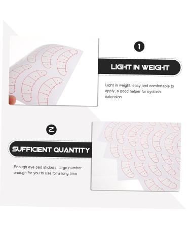 POPETPOP 2pcs Eyelash Positioning Eye Patch - Disposable Eye Pad Stickers for Makeup Artists & Fake Eyelashes | International Shipping - Buy Online on GoSupps.com