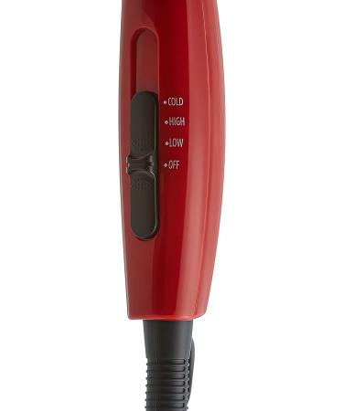 Red by Kiss 2000 Ceramic Hair Dryer with 3 Attachments - Professional Salon Blow Dryer | Lightweight, 2 Detangler Piks, 1 Air Concentrator - 1 Count - Buy Online on GoSupps.com