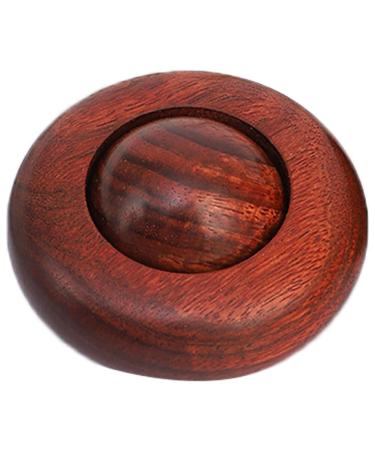 Lurrose Gently rolling balls manual massage ball Hand fitness balls Massage ball roller flowerpot boho baoding balls Hands tension balls Stress balls mahogany boccia man purple sandalwood