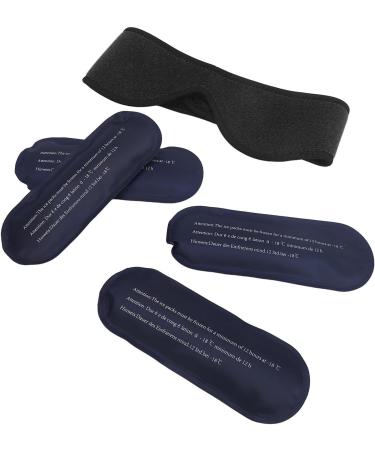Versatile Ice Bags for Face - Hot & Cold Compress for Muscle Relief Dentistry & Facial Wrap (Black) - Buy Online on GoSupps.com