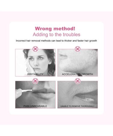  lisutupode Beauty Facial Hair Removal Cream Painless Hair Removal Cream Peach Hair Removal Cream Facial Hair Removal Natural Fast Hair Removal 50g - Buy Online on GoSupps.com