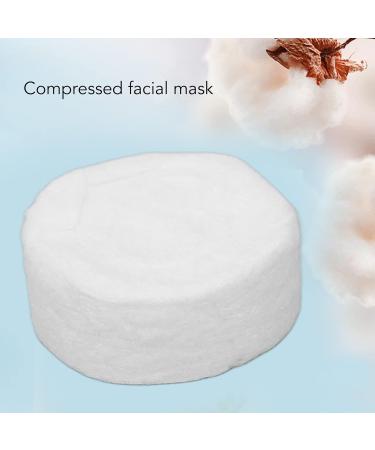100 Pieces Compressed Facial Mask Sheet Home DIY Skin Care Beauty DIY Disposable Mask Paper Compress Masque Mask for Home Beauty Salon - Buy Online on GoSupps.com