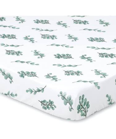 Peanutshell Fitted Pack n Play Mini Crib Sheets | Unisex 2 Pack Set Farmhouse Floral Grey Plaid | Baby Boys Girls - Buy Online on GoSupps.com