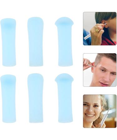 Ipetboom 6pcs Silicone Ear Wax Removal Tips Soft Comfortable Ear Cleaning Tools for Safe Earwax Removal Replaceable Camera for Family Use - Buy Online on GoSupps.com