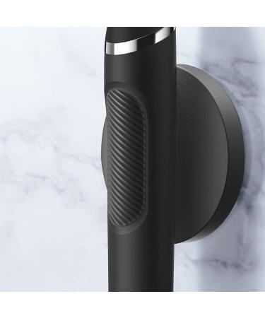 Oral-B Clic Manual Toothbrush Matte Black + Bonus Head & Magnetic Holder - 4 Piece Set - Buy Online on GoSupps.com