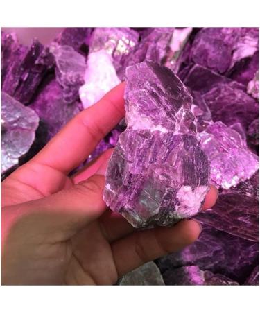 Crystal Natural Rough lepidolite Crystal Gemstone Reiki raw Purple Crystal for Home Decoration ERTEYIN - Buy Online on GoSupps.com